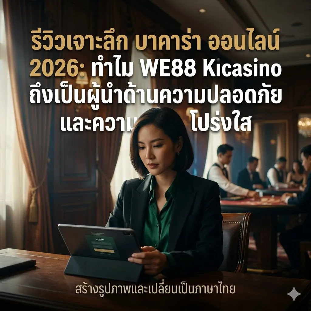รีวิวเจาะลึก บา คา ร่า ออนไลน์ 2026: ทำไม WE88 และ Kucasino ถึงเป็นผู้นำด้านความปลอดภัยและความโปร่งใส