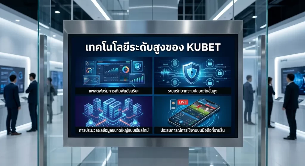 เทคโนโลยีระดับสูงของ KUBET